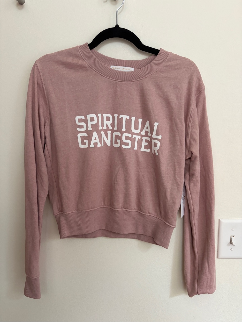 New with Tags / CROPPED SPIRITUAL GANGSTER SWEATER ! Soft & Cozy !